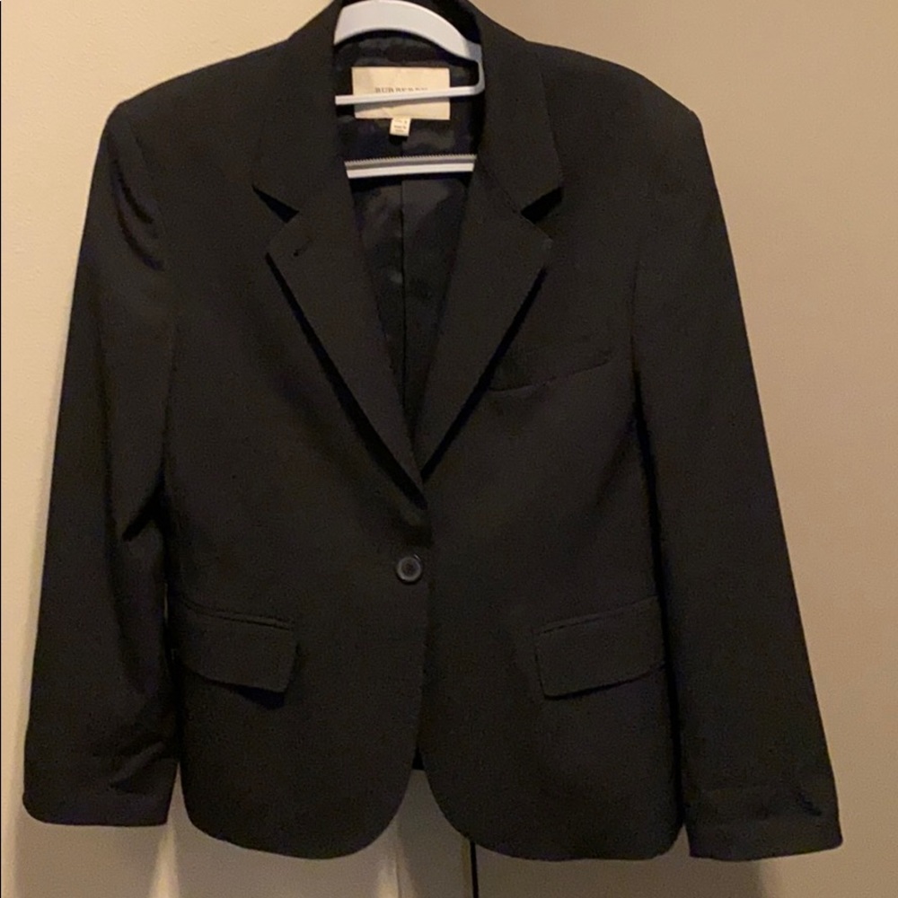 Black Burberry Blazer